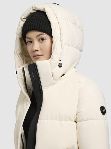 Cappotto invernale 'Haya Matt' di khujo in bianco