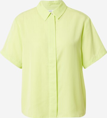 Samsøe Samsøe - Blusa 'MINA' en verde: frente