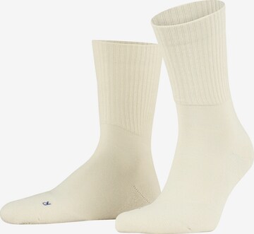 FALKE Socks 'Walkie Light' in White: front