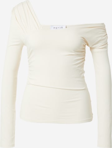 NU-IN Shirt in Beige: voorkant