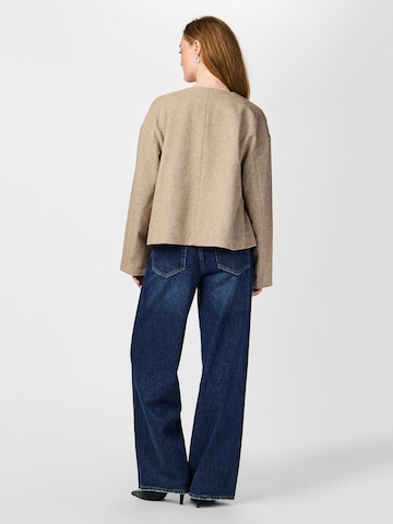 YAS Prechodná bunda 'YASSPRING' - Hnedá