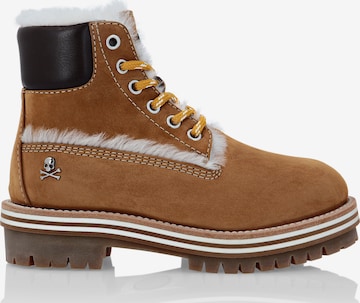 Philipp Plein Stiefel in Beige: Vorderseite