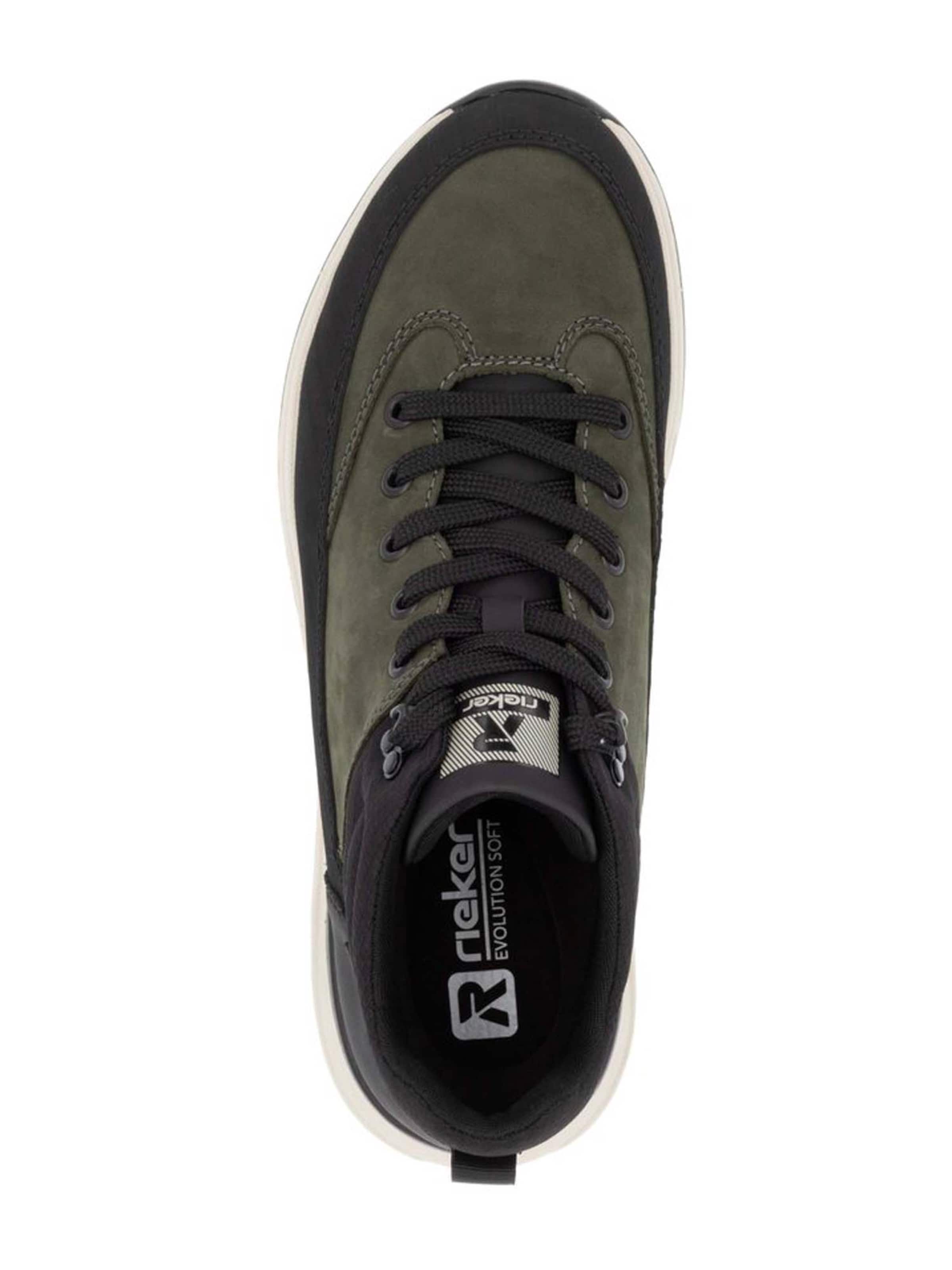 Boots stringati di Rieker Sport in verde