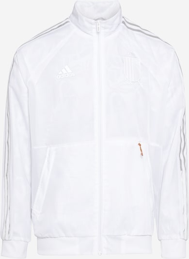 Geacă sport ADIDAS PERFORMANCE pe gri / alb, Vizualizare produs