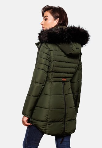 MARIKOO Winter Coat 'Moonshine' in Green