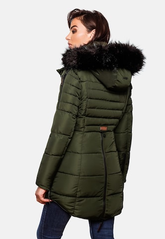 MARIKOO Winter coat 'Moonshine' in Green