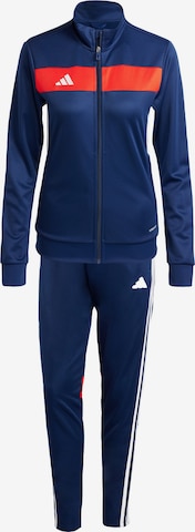 Completo per l'allenamento 'Tiro 25 Essentials' di ADIDAS PERFORMANCE in blu: frontale