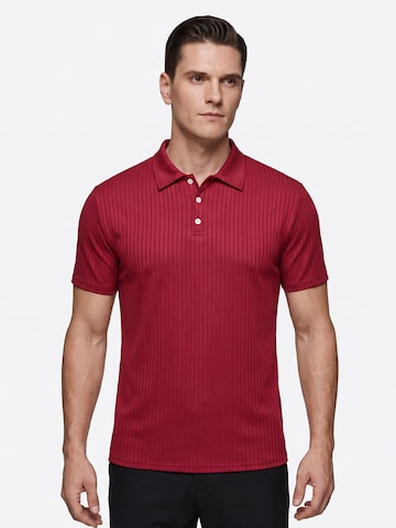 ALLTHEMEN Shirt 'Rhythmus' in Red: front