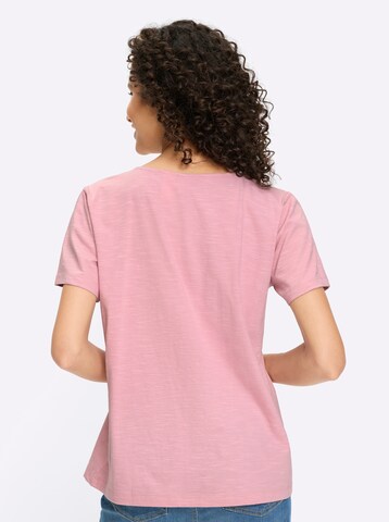 heine T-shirt i rosa