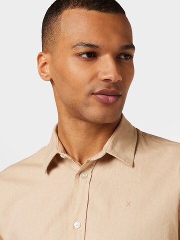 Coupe regular Chemise Clean Cut Copenhagen en beige