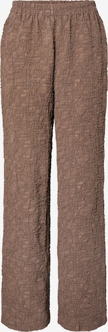 PIECES Bukser 'PCMOLLY' i brun: forside