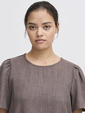 ICHI Shirt 'IXRemi' in Brown