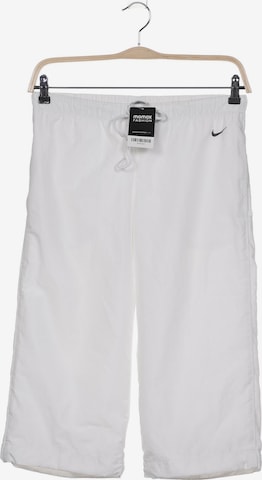 NIKE Stoffhose S in Weiß: Vorderseite