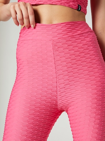 VIERVIER - Skinny Leggings 'Melis' em rosa