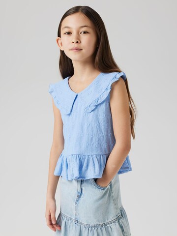 NAME IT Top in Blue: front