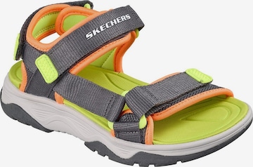 SKECHERS Open shoes 'TREAD SEEKER' in Grey: front