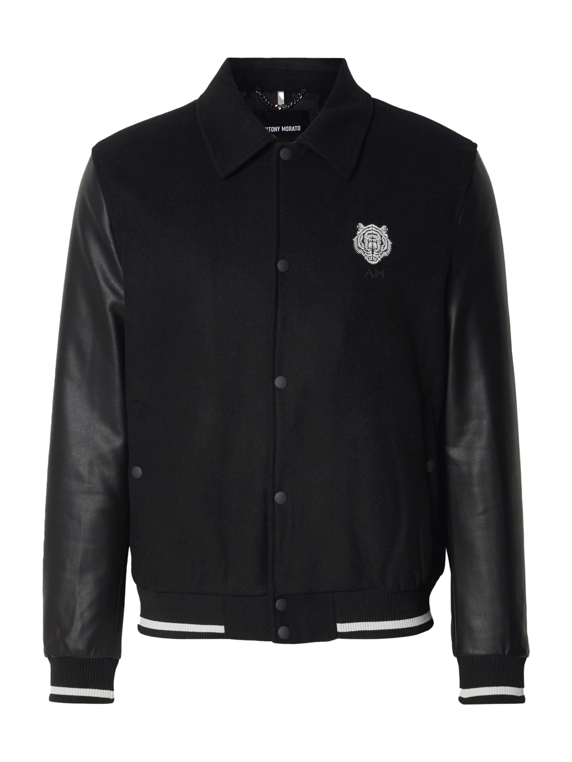 Geacă de primăvară-toamnă de la ANTONY MORATO pe negru: față