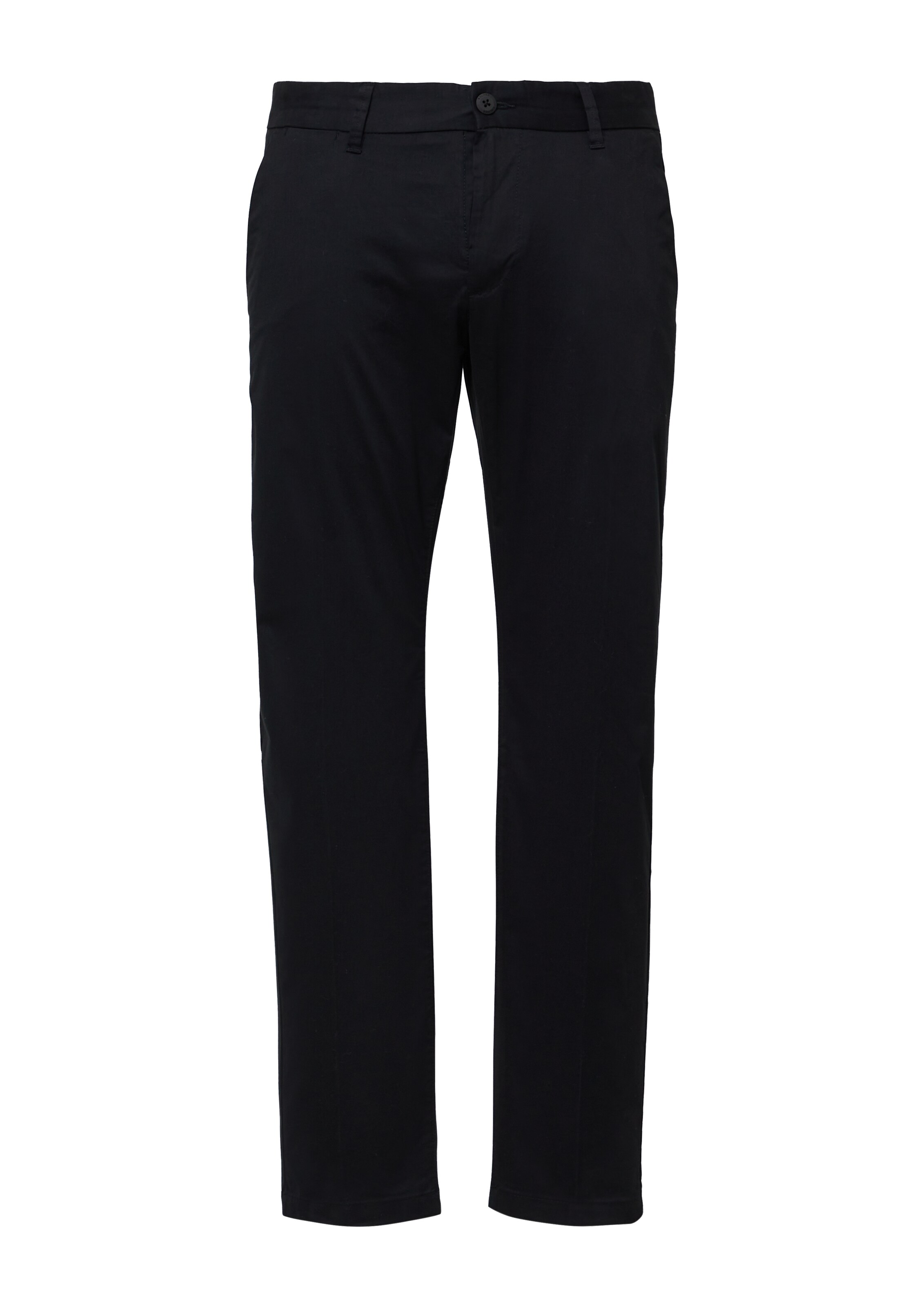 Regular Pantalon chino s.Oliver BLACK LABEL en noir : devant