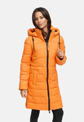 Manteau d’hiver 'Kaltnäschen 16' MARIKOO en orange : devant
