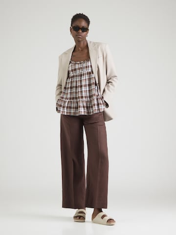 HOLLISTER Top - Hnedá