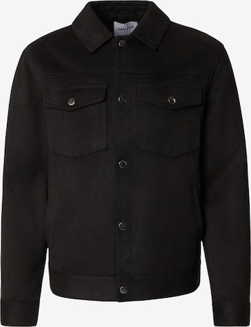 juoda DAN FOX APPAREL Demisezoninė striukė 'Nicolas': priekis