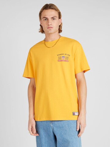 T-Shirt 'ARCHIVE GAMES' Tommy Jeans en jaune