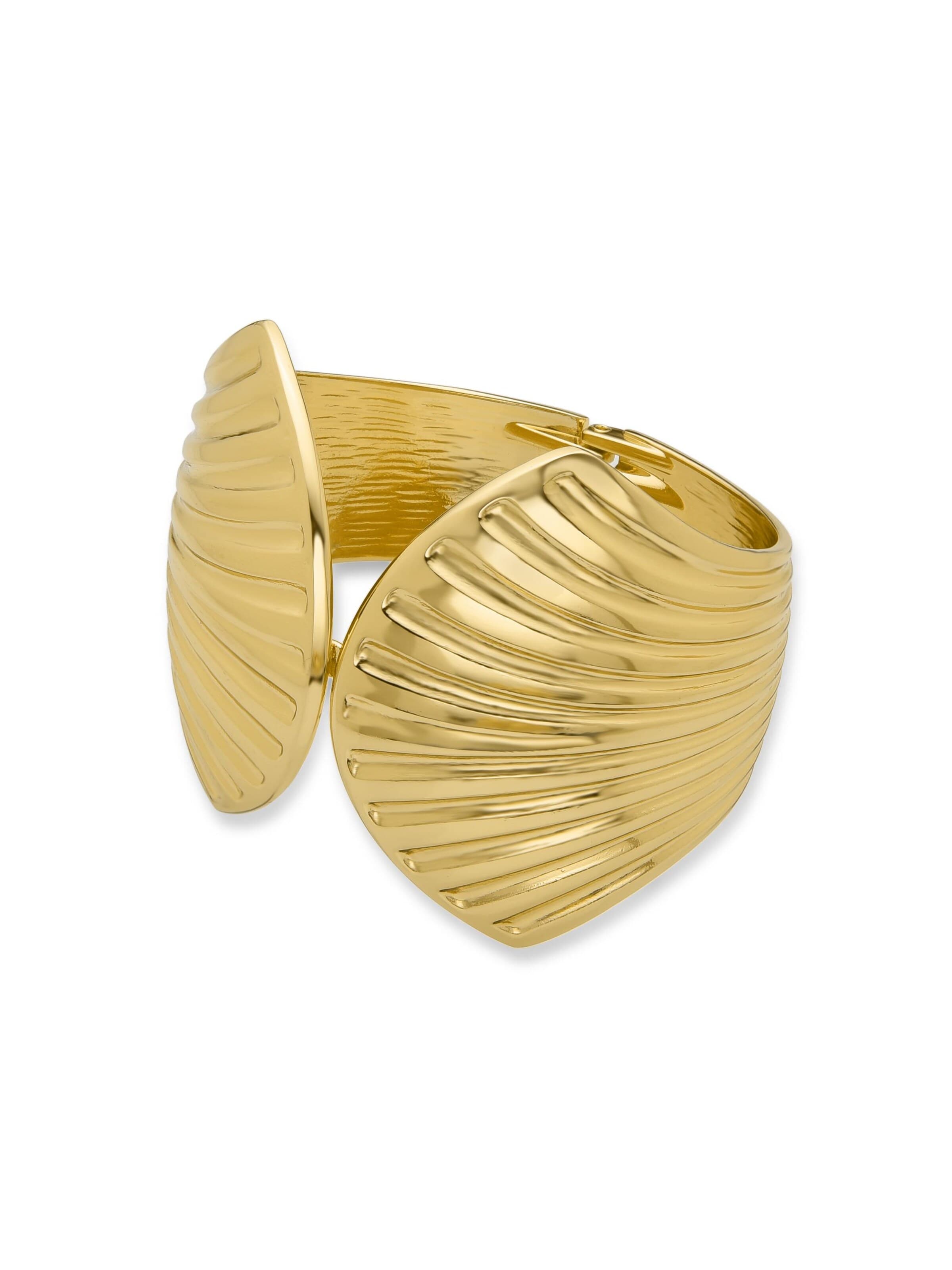 Braccialetto 'Waryo' di Luxenter in oro: frontale