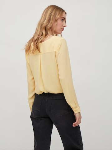 VILA Blouse in Yellow