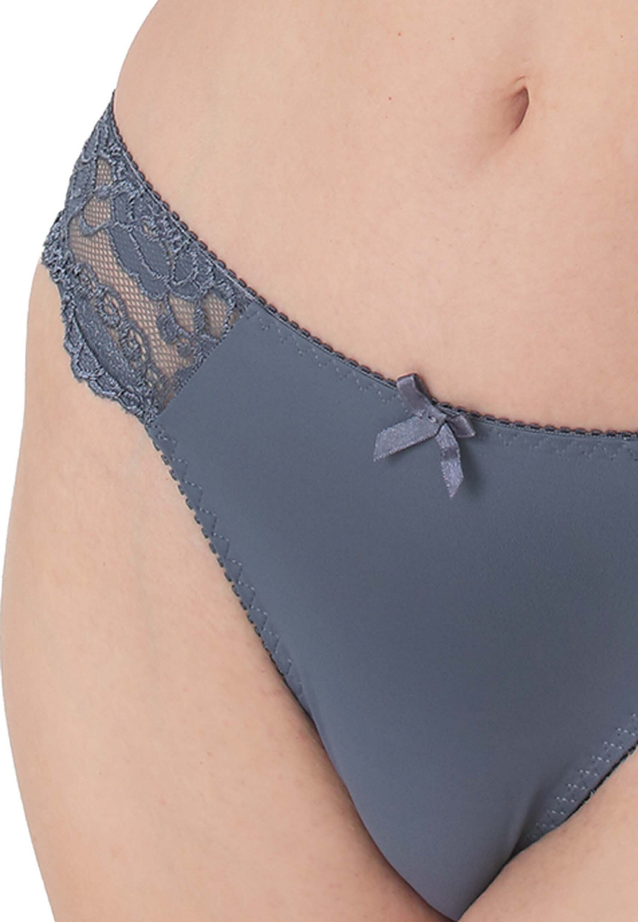 Slip 'Classic Lace' sassa en bleu