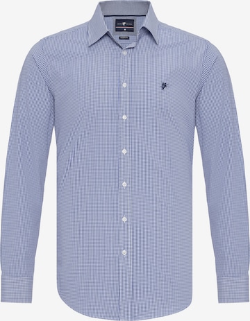 DENIM CULTURE Button Up Shirt 'Kendrick' in Blue: front