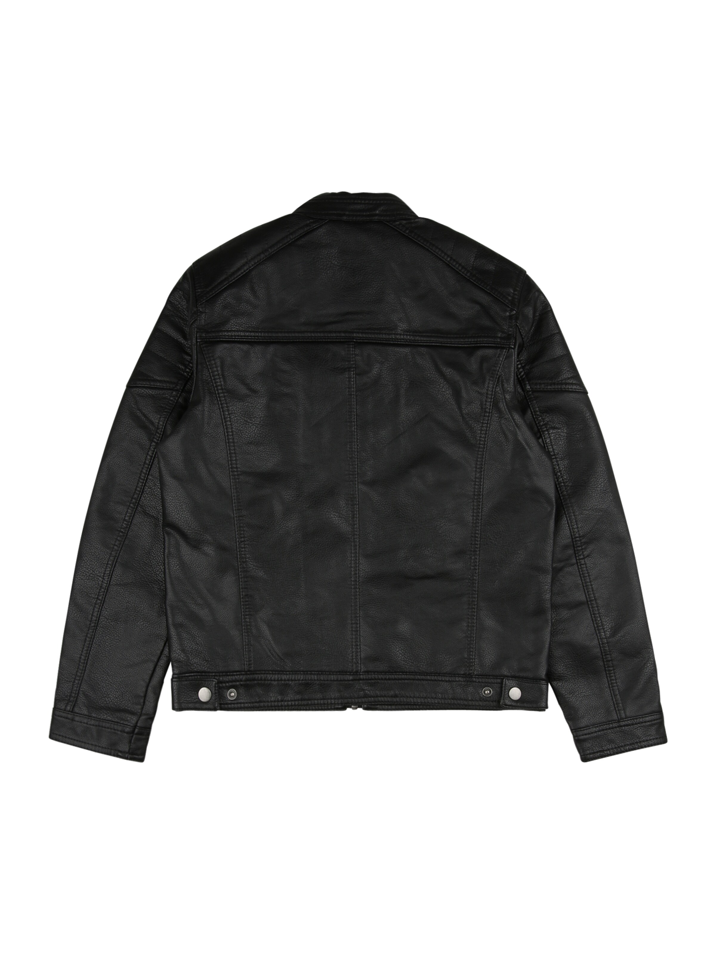 Jack & Jones Junior Overgangsjakke 'Rocky' i sort