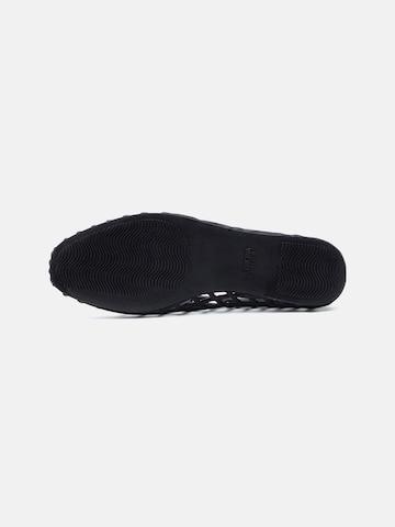 juoda Karl Lagerfeld Balerinos