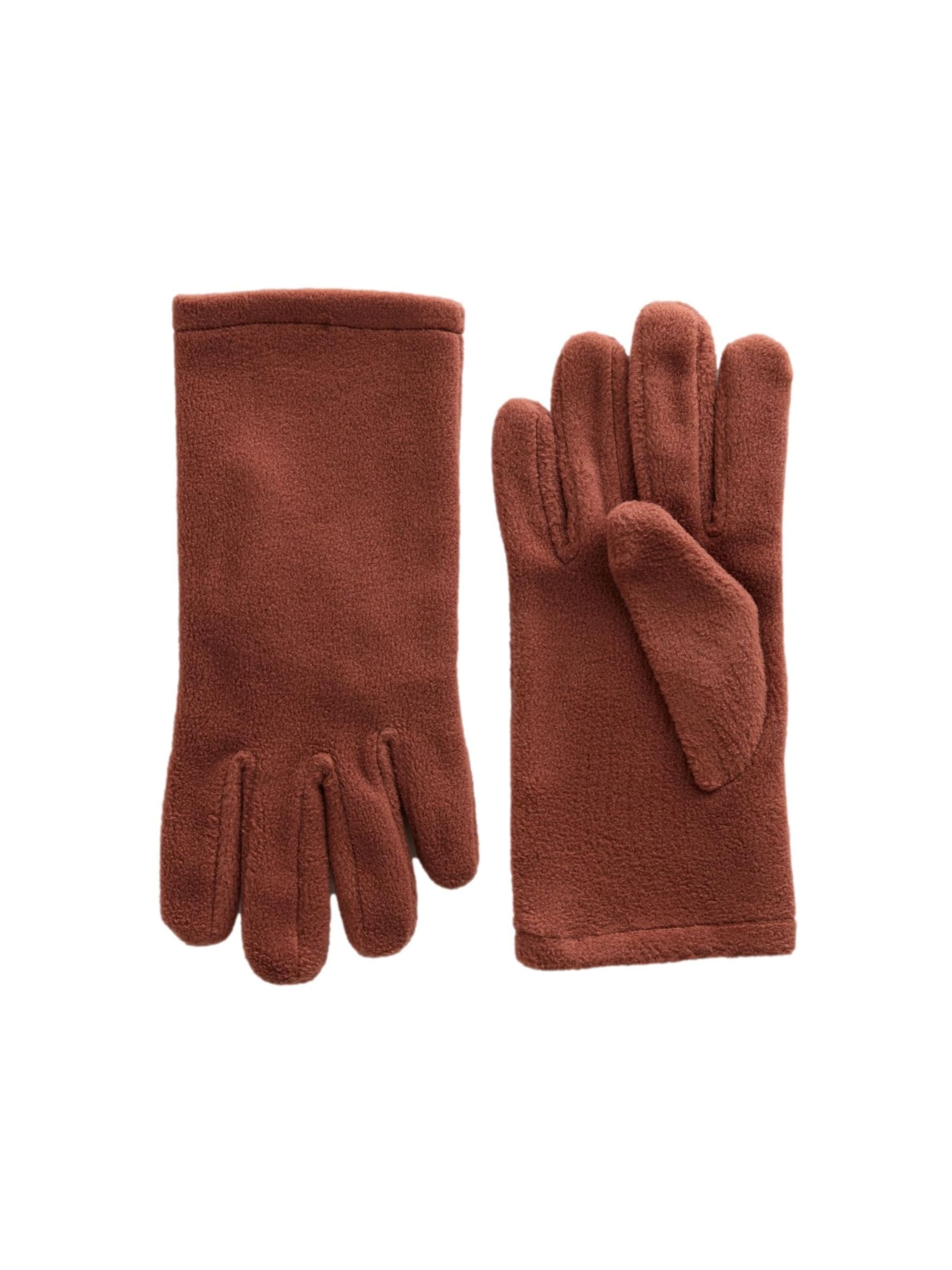 Next Fingervantar i brun: framsida