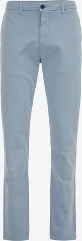 Slimfit Pantaloni chino di WE Fashion in blu: frontale