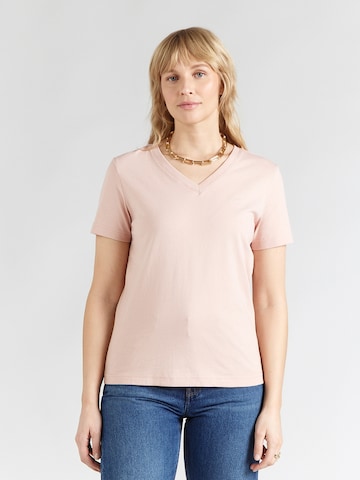 Calvin Klein Jeans Tričko – oranžová: přední strana