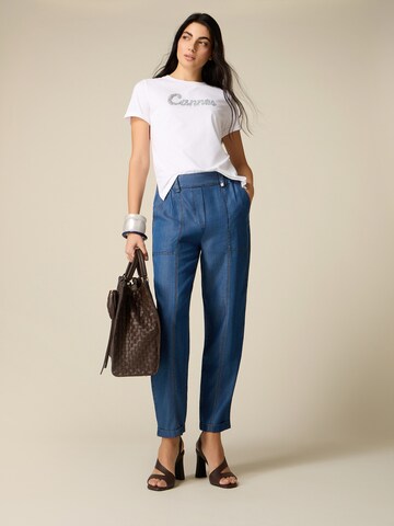 oltre Loosefit Jeans in Blauw: voorkant
