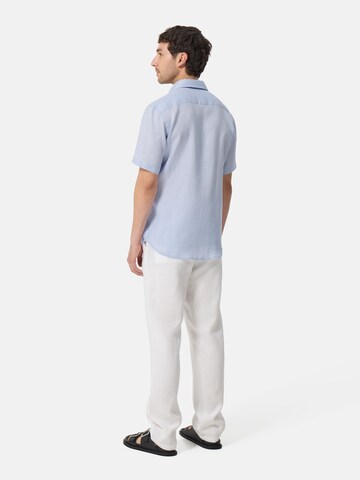 CASH-MERE.CH Regular fit Overhemd in Blauw