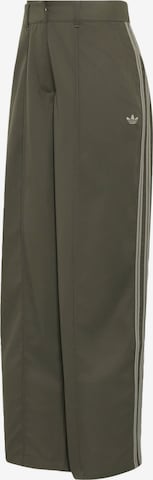 ADIDAS ORIGINALS - Pantalón de pinzas 'Firebird' en marrón: frente