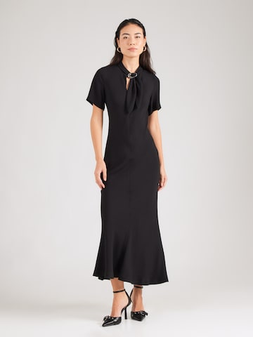 HUGO Φόρεμα 'Kiweni' σε μαύρο: μπροστά