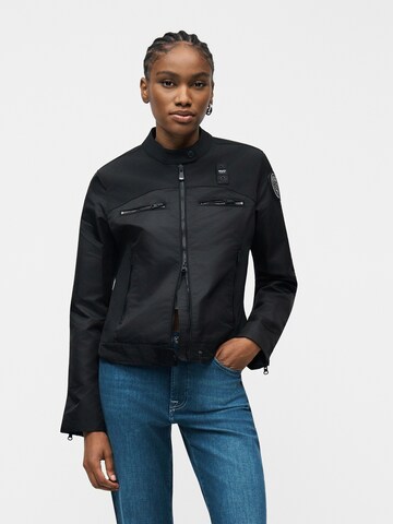 Giacca di mezza stagione di Blauer.USA in nero: frontale