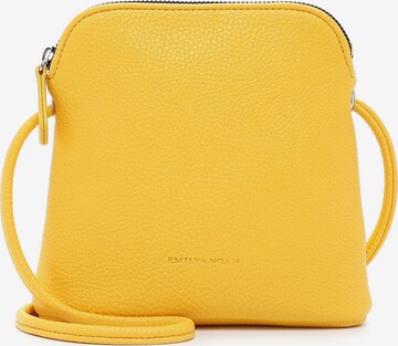 Borsa a tracolla 'Emma' di Emily & Noah in giallo: frontale