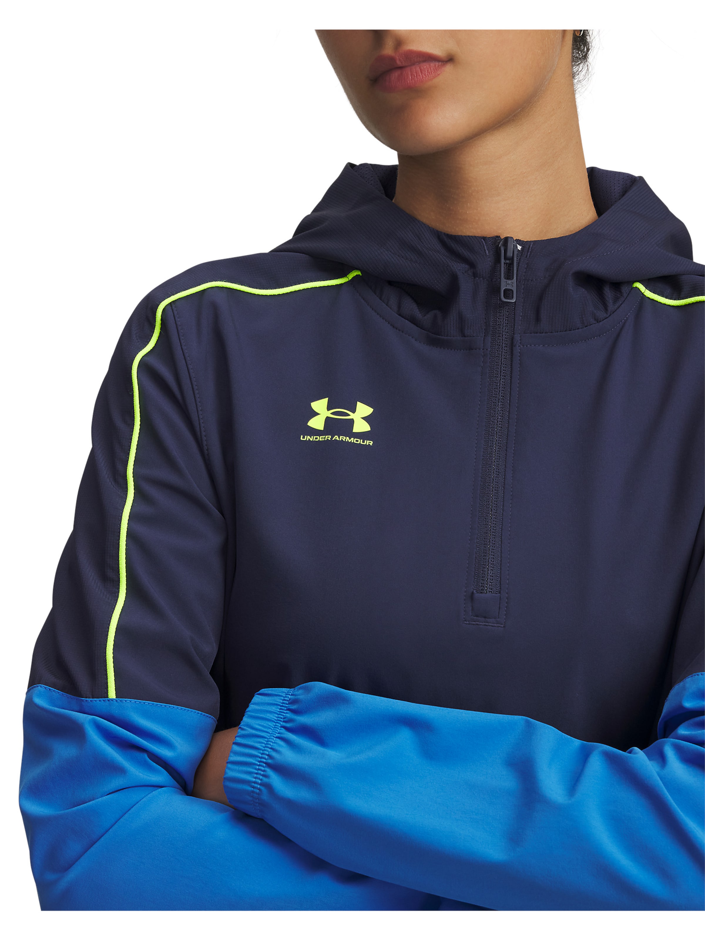 UNDER ARMOUR Sportief sweatvest in Blauw