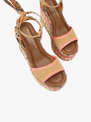 Kurt Geiger - Sandália em mistura de cores