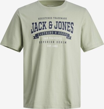 T-Shirt Jack & Jones Junior en vert : devant