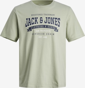 T-Shirt Jack & Jones Junior en vert : devant