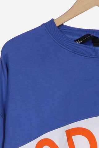 10Days Sweatshirt & Zip-Up Hoodie in L in Blue