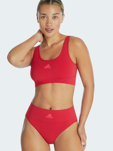 Bustier Soutien-gorge ' SCOOP LOUNGE BRA ' ADIDAS SPORTSWEAR en rouge