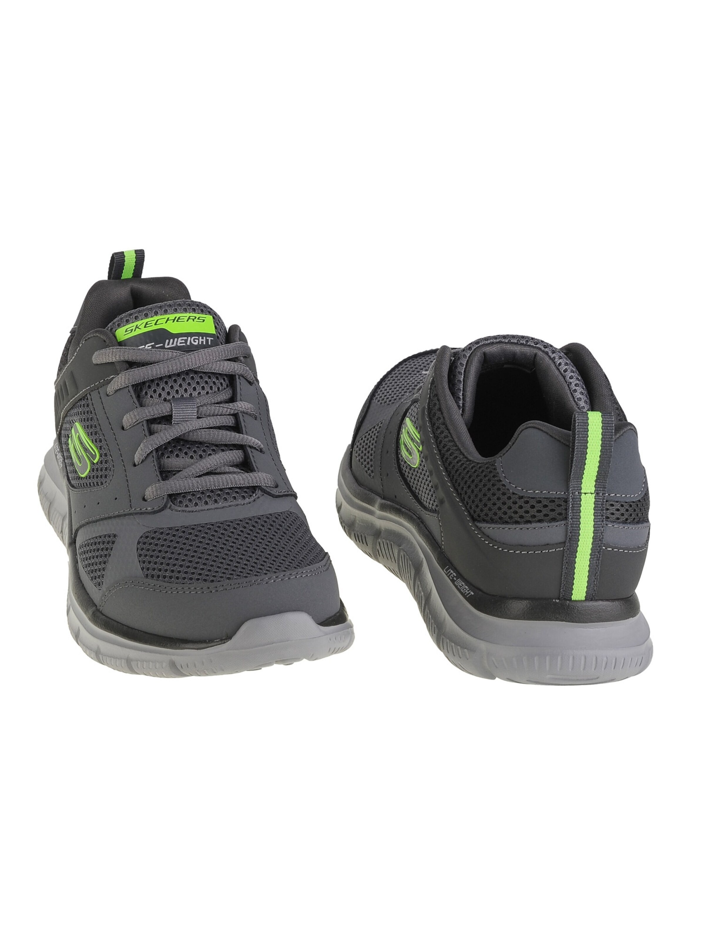 Baskets basses 'Skechers Track-Syntac' SKECHERS en gris