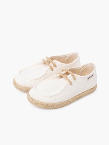 Scarpa bassa di Pisamonas in bianco