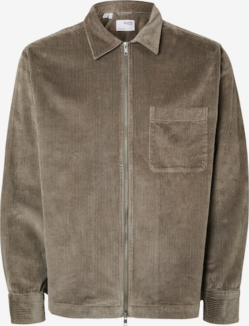 SELECTED Kurtka przejściowa 'SLH-JAKE' w kolorze brązowy: przód